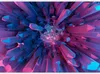 Vlies Fototapete - Crystal - geometric fantasy with 3D Produktbild-Vorschau 5