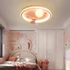 A child's bedroom with a bed, wardrobe, and a decorative ceiling light. Produktbild-Vorschau