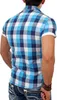 Reslad Herren Kurzarm Hemd Oceanside RS-7065 Türkis S Produktbild-Vorschau 3