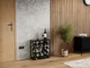 A modern living room with a wine rack, a plant, and a cabinet. Podgląd zdjęcia produktu