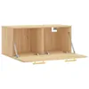 vidaXL Armadio a muro rovere Sonoma 80x36,5x35 cm materiale Anteprima dell’immagine prodotto 6