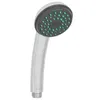 A silver shower head with a dark gray and green nozzle. Anteprima dell’immagine prodotto