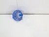 A blue and clear plastic water tank cap with a Gardena connector is shown on a white surface. Voir les images du produit