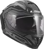 LS2 FF817 CHALLENGER II DRAVIX Integralhelm M in grau Produktbild-Vorschau 9