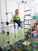 Sprossenwand für Kinder Indoor Klettergerüst aus Metall mit Produktbild-Vorschau 6