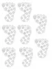 8X Anti-RUTSCH-Sticker Fuß für Badewanne Dusche Pads Produktbild-Vorschau 2