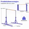 COSTWAY, gymnastický brúska, nastaviteľná výška 90-150 cm, Náhľad obrázku produktu 3