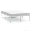 vidaXL Bettgestell Metall Weiß 120x190 cm -  Betten & Produktbild-Vorschau 10