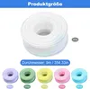 Organzová stuha, 6 kusů, šířka 4 cm, délka 9 m, Náhled obrázku produktu 2
