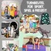 HECKBO Sacca sportiva per bambini con motivo dinosauri | Anteprima dell’immagine prodotto 9