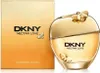 A bottle of DKNY Nectar Love perfume and its packaging are displayed against a white background. Produktbild-Vorschau