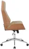 Silla de oficina Varel - madera natural - Color crema Vista previa de la imagen del producto 3