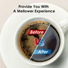 A cup of coffee with text overlays indicating 'Before' and 'After'. Náhled obrázku produktu