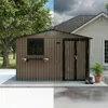 Casetta da giardino in metallo da 7,19 m² con tetto a due Anteprima dell’immagine prodotto 11