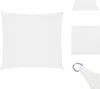 vidaXL Voile d'ombrage Oxford Tissu Carré 3,6x3,6 m Blanc - Voir les images du produit 1