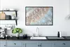 MuchoWow® Gerahmtes Poster Muscheln - Abstrakt - Natur Produktbild-Vorschau 3