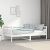 vidaXL Denná posteľ Biela masívna borovica 90x190 cm Náhľad obrázku produktu 2
