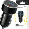 Chargeur de voiture Wozinsky Wdccac Usb-C Usb-A 36W - Noir Voir les images du produit 1