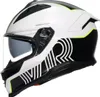 Přilba AGV K7 Super 46, bílá/černá/žlutá, M (57/58) Náhled obrázku produktu 4
