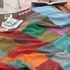 Plaid nero biederlack con bordi in nastro di velluto Anteprima dell’immagine prodotto 9