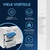 CASARIA® Badmöbel Set 2-tlg Weiß Waschbeckenunterschrank Produktbild-Vorschau 5