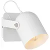 BRILLIANT weißer Wandspot YAN mit Schalter | 19 x 23 cm | Produktbild-Vorschau 3