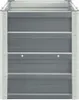 vidaXL Garten-Hochbeet Verzinkter Stahl 240×40×45 cm Grau Produktbild-Vorschau 3