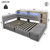Flieks Schlafsofa Tagesbett 140x200cm mit Hydraulischem Produktbild-Vorschau 5