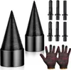 9-teiliges Brennholzspalter-Bohrer-Set, 42 mm/32 mm Produktbild-Vorschau 1