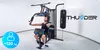 Thunder Trainingsstation PUNCH Kraftstation mit Boxsack Produktbild-Vorschau 2