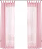 2er-Pack Gardinen Transparent Vorhang Set Wohnzimmer Voile Produktbild-Vorschau 2