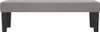lavica vidaXL Light Grey 100x30x30 cm Velvet Náhľad obrázku produktu 3