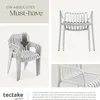 tectake® Gartenstühle Alcudia, wetterfest, stapelbar Produktbild-Vorschau 4