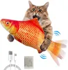INF Interaktives Katzenspielzeug Zappelnder Fisch Orange Produktbild-Vorschau 2