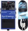 Boss SY-1 Synthesizer Effektgerät mit Kabel Produktbild-Vorschau 1
