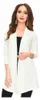 Damen Cardigan Sweater; Ecru 2XL/3XL Produktbild-Vorschau 1