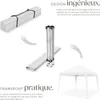 Tonnelle pliable Linosa 3x3m - blanc Voir les images du produit 4