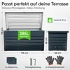 Hortus Home Auflagenbox [Wasserdicht] 385L Metall Gartenbox Produktbild-Vorschau 8
