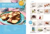 A cookbook page showing a recipe for "Kuhfleckenkuchen" (Cow Spot Cake) with ingredients and materials listed. Náhľad obrázku produktu