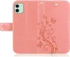 iPhone Handy Tasche Handyhülle Schutz Hülle Blumen Flip Produktbild-Vorschau 5