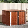 vidaXL Porta biciclette, 3 pezzi, marrone, 216 x 207 x 158 Anteprima dell’immagine prodotto 2