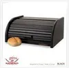 FALKENBERGER Brotkasten aus Holz Schwarz ca. 39x29x18cm Produktbild-Vorschau 8