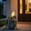 Eule Schneeeule Solarleuchte Lampe Garten Laterne Solar Produktbild-Vorschau 6