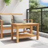Tavolino da salotto con archiviazione Marrone 70 x 40 x 45 Anteprima dell’immagine prodotto 4