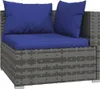 vidaXL 6dílná zahradní lounge souprava s polštáři Poly Náhled obrázku produktu 4