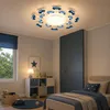 Eglo VIKI 1, Kinderzimmer, Blau, Weiß, E27, 60W, 60W Produktbild-Vorschau 19