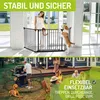 BOMI® Kinderschutzgitter Milo in Schwarz bis 525 cm | 90° Produktbild-Vorschau 5