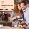 Klarstein Gusto Classico, pákový kávovar, 1350 W, 20 bar, Náhľad obrázku produktu 2