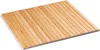 A light brown bamboo drying mat with a white border, lying on a white background. Produktbild-Vorschau