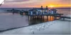 ARTland Poster RÜGEN Seebrücke in Sellin Sonnenaufgang Produktbild-Vorschau 1